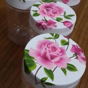 Balang kuih Decoupage